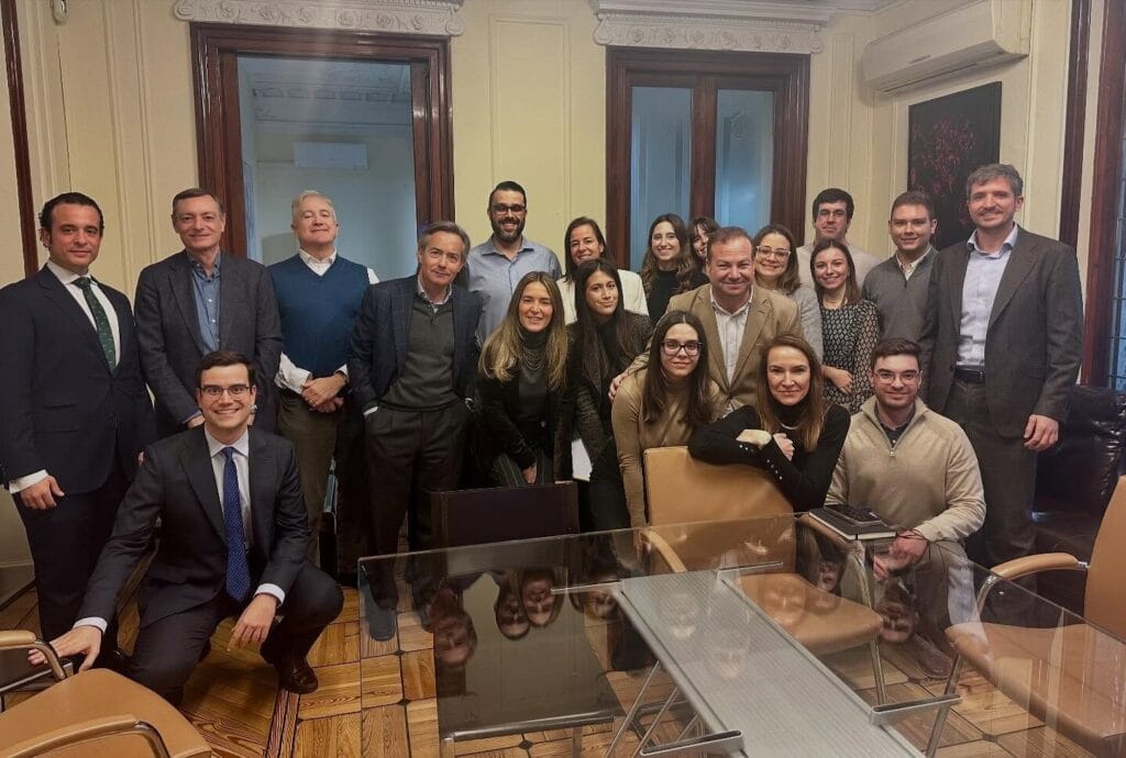 Jesús Portilla durante un encuentro institucional sobre emprendimiento