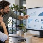 ROI de la inteligencia artificial en una pyme con indicadores de costes, tiempo y resultados